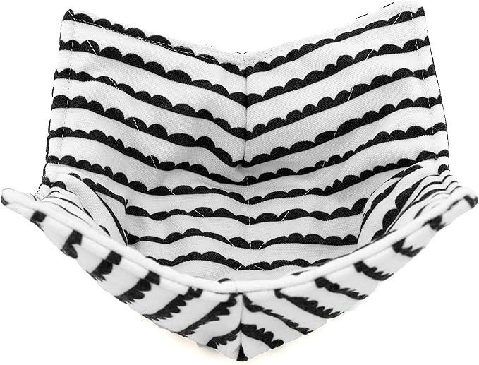 Cotton Microwavable Bowl Cozy, Microwave-Safe Hot Bowl Holders, Soup Bowl Cozy Bowl Hot Pads (R)
