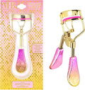 Eyelash Curler - 1pc Ombre Metallic Pink Gold Precision Lash Curler, Comfort Grip Lash Curler | Pro Beauty Tools for Effortless Eyelash Curling