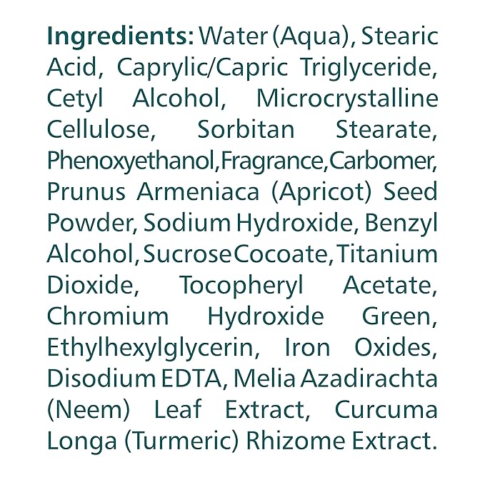 Himalaya Purifying Neem Scrub with Neem and Apricot, For Normal to Oily Skin, Free from Parabens, SLS, and Phthalates, Dermatologically Tested, 150 ml (5.07 oz)