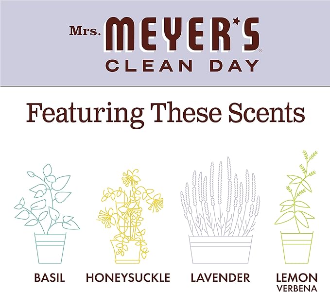 Mrs. MEYER'S Clean Day Foaming Hand Soap, Lavender Scent, 10 Fl oz (Pack of 2)