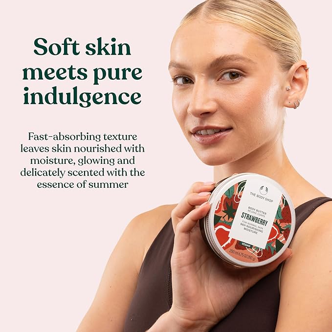 The Body Shop Strawberry Body Butter, 6.75 Oz