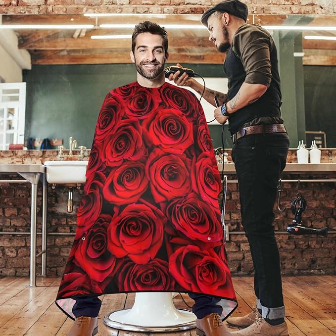 Stylish Barbershop Salon Barber Cape Haircut Cape Salon Apron Unisex Hair Cutting Apron for Men Women