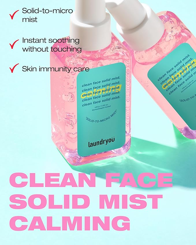 Hydrating Jelly Mist | Soothing Facial Spray with Probiotics for Skin Barrier Support | Lightweight & Moisturizing | Korean Skin Care (3.38 fl oz)