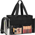 TANTO Extra Large Makeup Bag, Makeup Artist Kit Bag with Divider Professional Cosmetic Bag Organizer Hair Stylist Organizer Bag Mobile Pro Makeup Storage Case Duffle Tote Bag for Makeup Beauty Lover