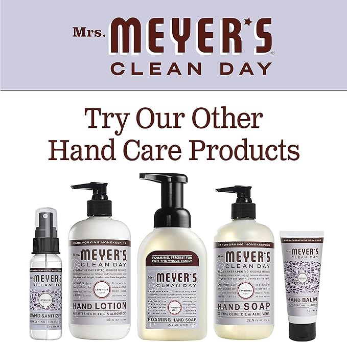 Mrs. Meyer's Foaming Hand Soap, Lavender, 10 Oz (Pack of 6)