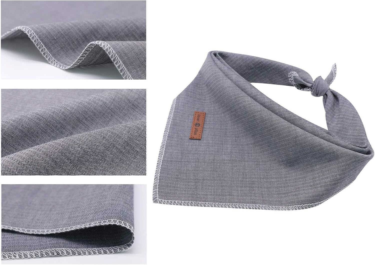 Lionet Paws Dog Bandana for Small Medium Large Dogs, Cat Dogs Kerchief Triangle Bibs Scarf for Girl or Boy