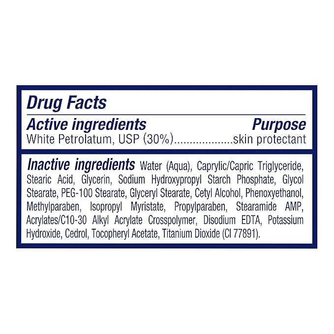 Vaseline Intensive Care Body Cream Deep Moisture with Healing Petroleum Jelly & Vitamin E Rich & Smooth for Dry Skin 9 oz,(Pack of 8)