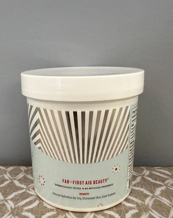First Aid Beauty - Ultra Repair Cream, Intense Hydration Whipped Colloidal Oatmeal, Clinically Proven to Strengthen Skin Barrier in 7 Days & Helps Relieve Eczema, Luxury Face & Body Moisturizer, 14 oz