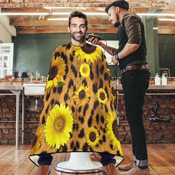 visesunny Professional Barber Cape Polyester Hair Cutting Salon Cape Apron Anti-Static Beard Bib