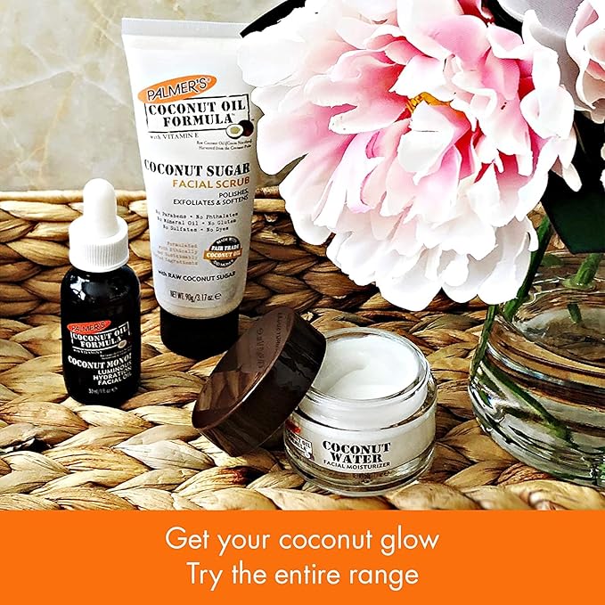 Palmer's Coconut Sugar Facial Scrub 3.17 Ounce (Pack of 2)