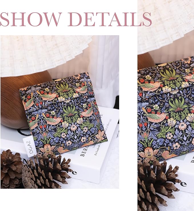 DGAZ Sanitary Napkin Storage Bag, Period Bag for Teen Aged Girls, Portable Period Bag for Panty Liners/Menstrual Cup/Small Tampons，Mini Makeup Bag for Purse(Retro Bird)