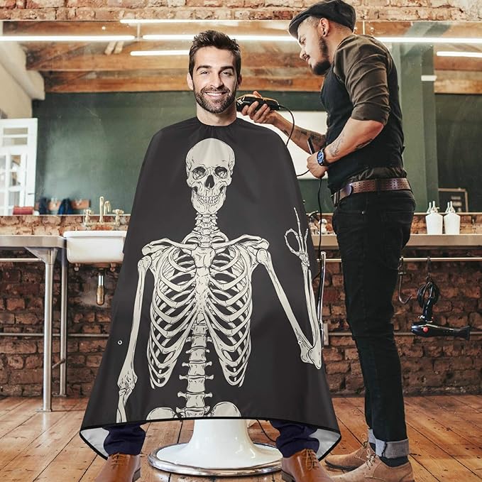 visesunny Professional Barber Cape Polyester Hair Cutting Salon Cape Apron Anti-Static Beard Bib