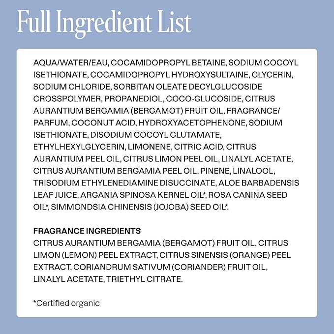 Cliganic Hydrating Gel Cleanser with Triple Botanical Complex® – Gentle Face Wash with Jojoba Rosehip Argan Oils Removes Makeup & Impurities Aloe Vera Glycerin for Balanced Glowing Skin 8oz 2 PACK