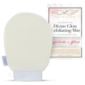 Seraphic Skincare Divine Glow Exfoliating Mitt (1pc) – 100%, Dye-Free, Bleach-Free Vegan Viscose Korean Exfoliating Glove – Body Exfoliator for Self-Tan Removal & Keratosis Pilaris