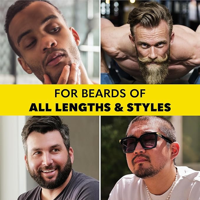 The Beard Club Original Premium Beard Shampoo - Natural & Nourishing Formula for Soft, Clean & Healthy Facial Hair - Gentle on Skin - Sulfate & Paraben Free - 4 fl oz