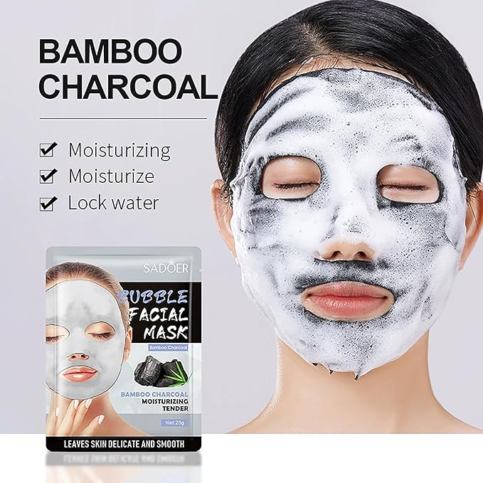 55 Pack Collagen Face Masks Skincare Bulk,Sheet Masks Variety Set with Animal, Bubble, Christmas & Fruit Facial Masks, Skincare Gift Box for Women, Teens & Spa Lovers