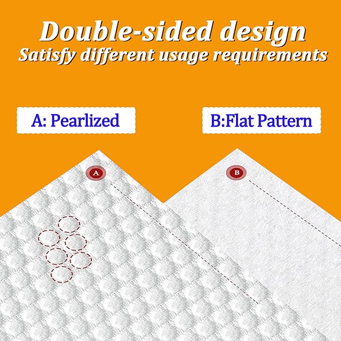 2 Pack Face Towels Disposable,100 Count Ultra Thick Disposable face towels Facial Wash Cloth for Sensitive Skin, Face Clean Towels, Lint- free Facial Tissue