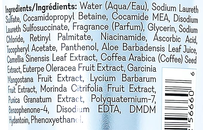Vitabath Coconut Noir Body Wash Moisturizing Bath & Shower Cleanser & Skincare Radiant Detox & Restore Nourishing Body Polish - Cruelty-Free, Paraben-Free - 10 oz