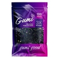 Black Elastics 3/4 inch Hair Band Small for Thick or Thin Hair