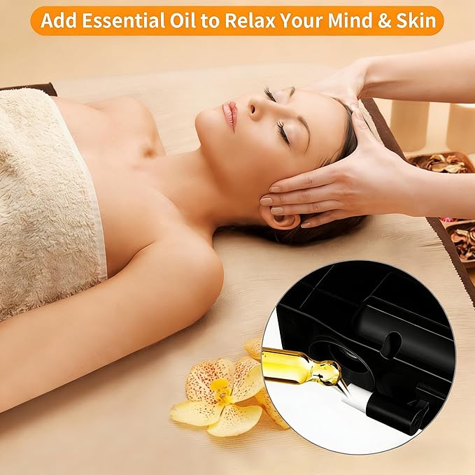 Professional Facial Steamer, Hot Mist Spray & Ozone, Face Steam Suitable for Home & Professional Salon SPA Barber，Moisturizing & Hydrating