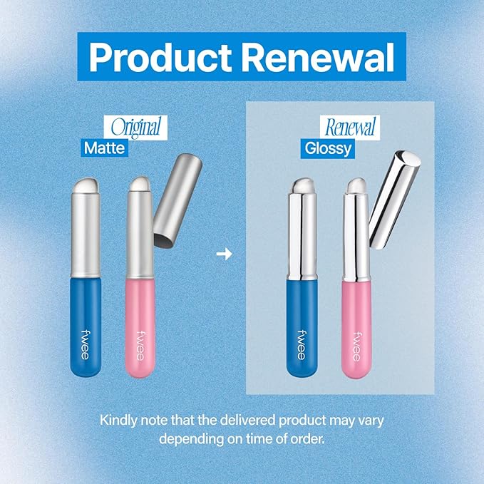 fwee Fingerlike Silicone Lip Brush Mini | Multi-purpose Makeup Blending Brush with Lid