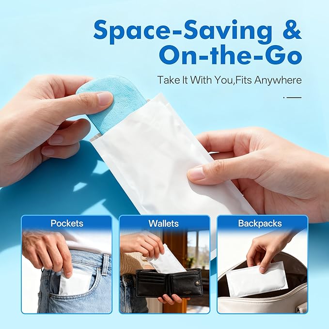 Disposable Cooling Eye Mask for Puffy Eyes, Cold Eye Mask for Eyes Tension Stress Relief, Eye Ice Pack for Cold Compress, 10 Packs