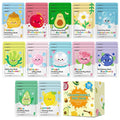 36 Pack Skincare Facial Masks, Hydrating & Moisturizing Face Masks for All Skin Types, Bulk Sheet Face Mask for Women, Spa Party Favors, Skincare Set for TeenGirls, Skincare Gift for Mom, Teacher Gift