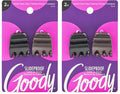 Goody Classics Mini Claw Clips - All Hair Types - Great for Easily Pulling Up Your Hair - Pain-Free Hair Accessories for Women, Men, Boys & Girls (Pack of 2)