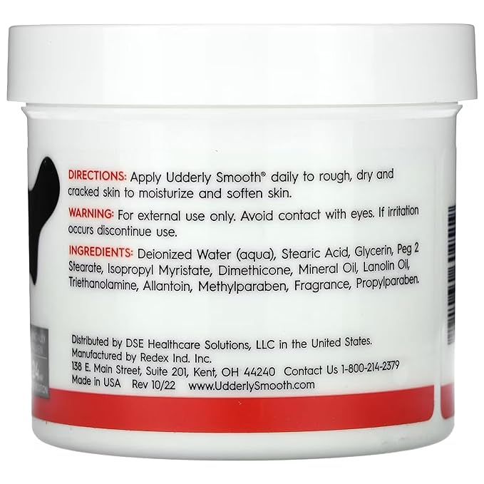 Udderly Smooth Body Cream Skin Moisturizer, 10 Ounce (Pack of 2)