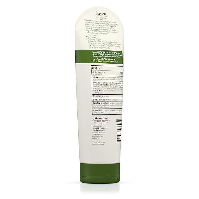 Aveeno Daily Moisturizing Lotion, 8-Ounce Tube (Pack of 3)