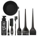 Level 3 Temporary Hair Color, Tint Brush Set & Black Tint Bowl Kit - Use for Mixing, Dying, and All Coloring Needs - For Black Hair Beards - Full Beard in Minutes - Easy to Apply