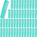 50 Pcs Pocket Combs for Men 5 Inch Cutting with Wide and Fine Teeth Plastic Professional Barber Haircut Small Anti Static Combs for Women Grooming Accessories for Beard(Green)