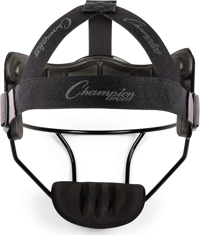 Champion Sports Steel Softball Face Mask – Durable Fielder’s Mask for Youth & Adults, Multiple Colors for Practice & Games