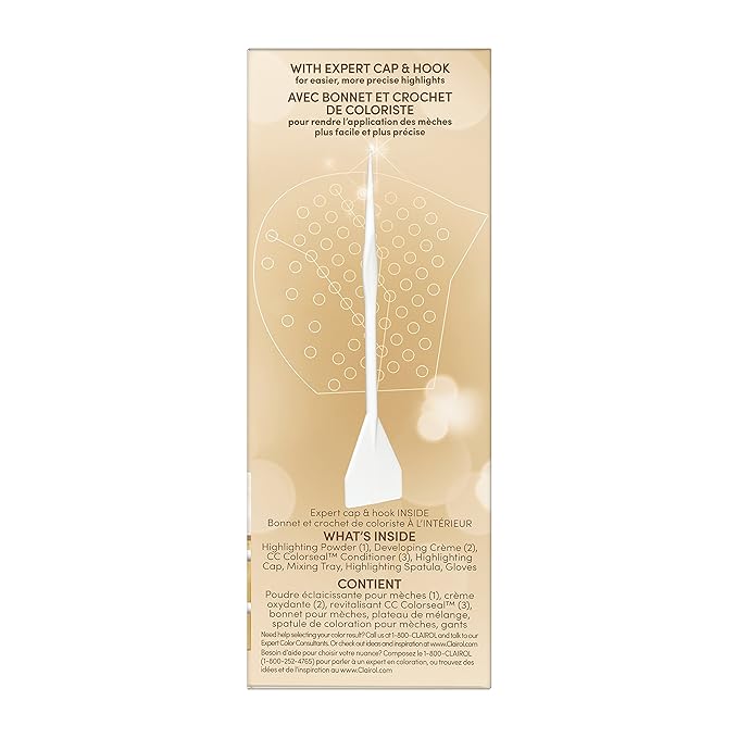 Clairol Nice'n Easy Frost & Tip Original Hair Dye, Light Blonde to Medium Brown Hair Color, Pack of 3