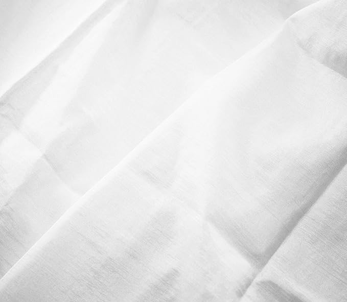 Betty Dain Lightweight Crinkle Nylon Hair Cutting/Styling Cape, Water Resistant, Ultra Lightweight Crinkle Antron Nylon, Repels Hair, Neck Snap Closure, Generous 54 x 60 Inch Size, White