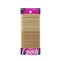 Goody Ouchless Elastic Hair Tie - 32 Count, Blonde - 4MM for Medium Hair - Slideproof Pain-Free Hair Accessories for Men, Women, Boys, and Girls - Perfect for Long Lasting Braids, Ponytails, and More