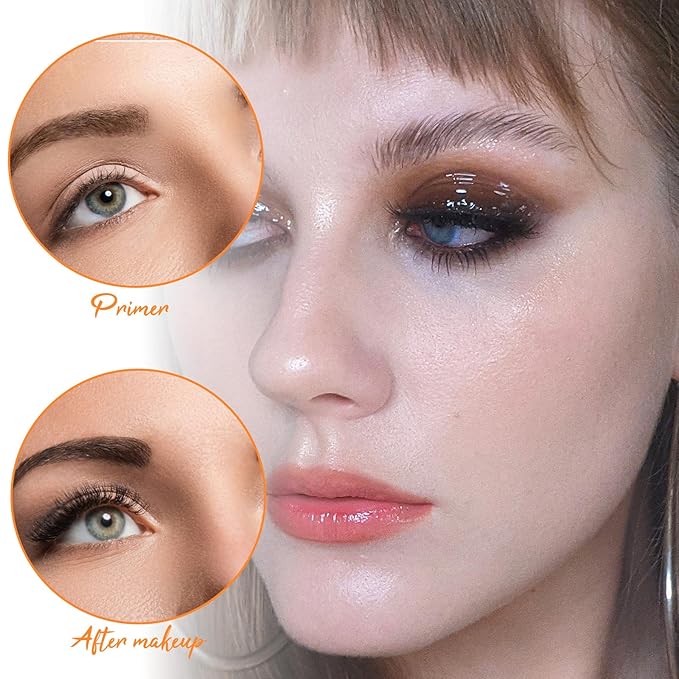 6 Pcs Eye Shadow Primer Applicator Brush for Blending Flat Round Small Concealer Makeup Concealer Brush Professional Eyeshadow Tools for Applying Cream Liquid Shadows and Eye Primer Base