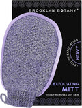 Brooklyn Botany Exfoliating Mitt for Bath and Shower – Heavy Duty Exfoliating Body Scrubber for Massage and Dead Skin Remover for Body – 1 Mitt
