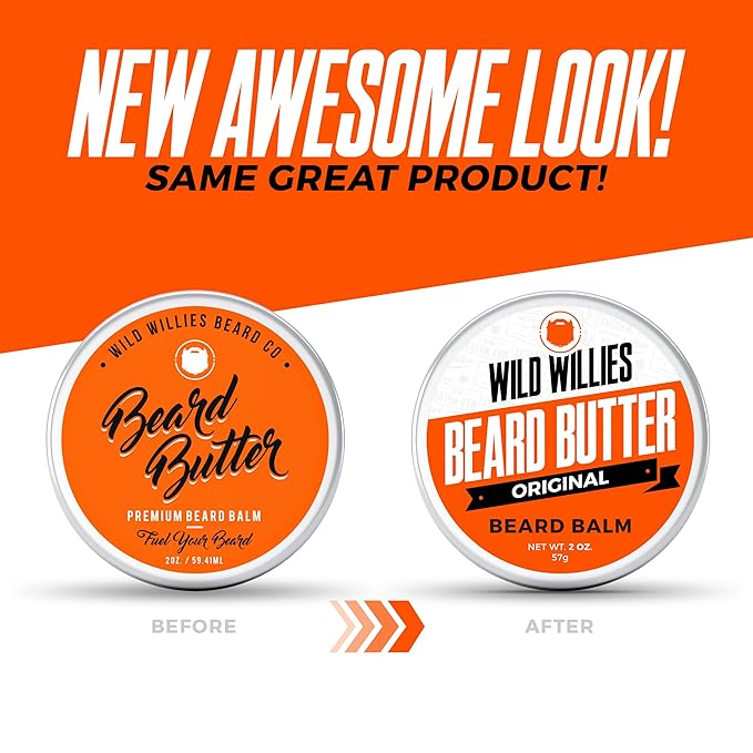 Wild Willies Beard Brush & Beard Balm Leave-In Conditioner Kit, Boar Bristles, Travel Size, Ergonomically-Designed Handle, Promotes Fast Beard Growth & Removes Itch