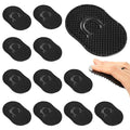 12Pcs Pocket Combs for Men, Soft Portable Hand Comb, Shampoo Scalp Beard Combs Massage Pocket Comb for Men