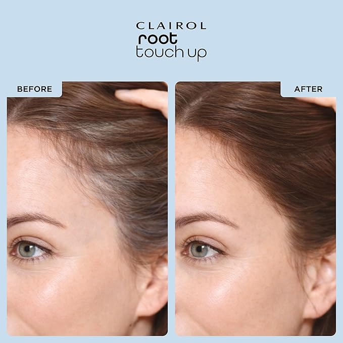 Clairol Root Touch-Up Temporary Concealing Powder, Dark Brown Hair Color, Pack of 1