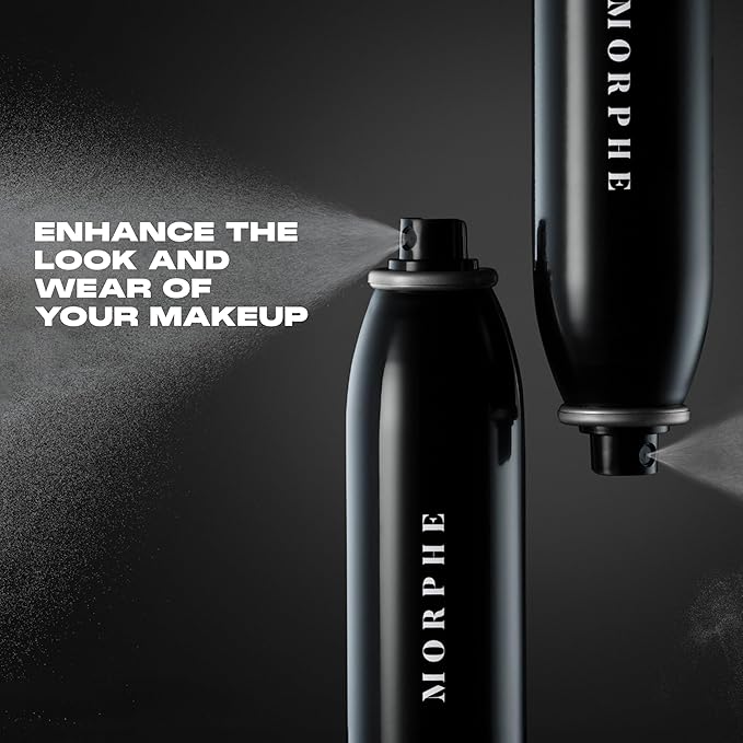Morphe Jumbo Continuous Setting Spray - Micro-Fine Makeup Setting Spray with a Natural Radiant Finish - Helps Makeup Resist Caking or Fading & Increases Wear of Foundation (6.5 fl oz)