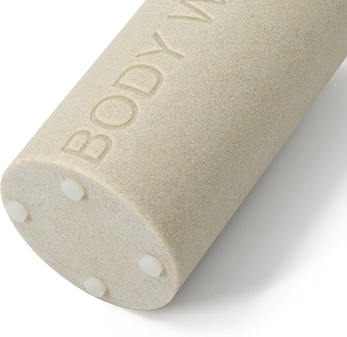 Resin Tan Sandstone Body Wash Engraved Bottle Refillable Pump Dispenser, Durable Waterproof Resin Construction for Bath, Shower - Tan Sandstone, ORB Pump