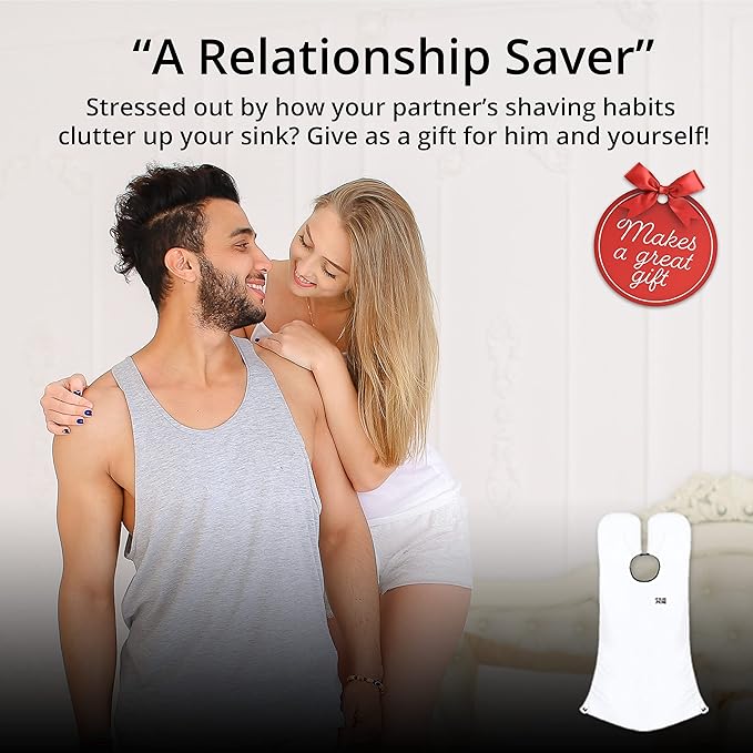 BEARD KING Beard Bib Apron - As Seen on Shark Tank – Gifts for Him, Stocking Stuffers for Men, Mens Gift