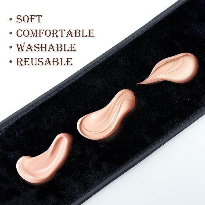 Back Lotion Applicator Soft Back Self Tanning Applicator Non-Absorbent Double-Side Used Fake Tan Back Applies Self-Tanner Back Mitt Applicator for Self-Tanning Lotion, Mousse, Cream
