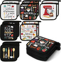 Bencailor 12 Pcs Pot Holders with Pocket Kitchen Hot Potholders Hot Pad Oven Mitts Cookie Bag Oven Gloves for Kitchen Gift Baking Cooking(Bright Color,Farmhouse)