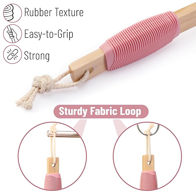 Slick- Lotion Applicator, 17 inch, Applicators for Your Back, Back Applicator Lotion, Certified Organic, Easy Reach Washable, Applicators, Self Tanner for All Skin Tone