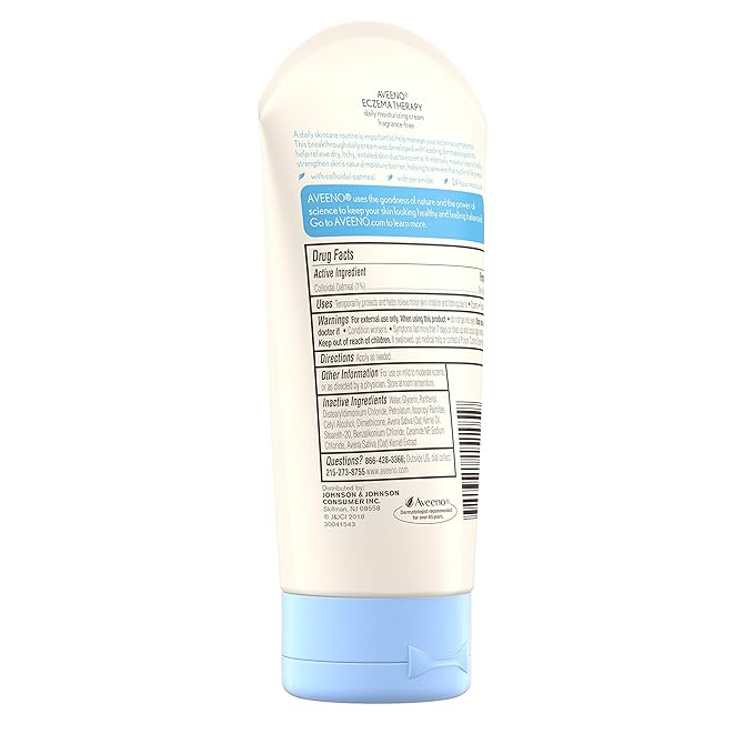 Aveeno Eczema Therapy Moisturizing Cream, 5 Ounce