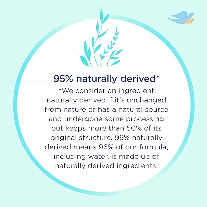 Baby Dove Sensitive Skin Care Baby Wash Fragrance Free Moisture For Baby Bath Time Fragrance Free and Hypoallergenic, Washes Away Bacteria 34 oz (Pack of 3)