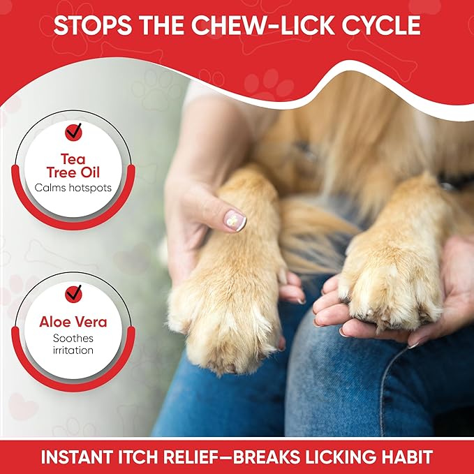 Warren London Deep Cleaning Paw Soak for Dogs – 30 Count Fizz Balls | Soothes Itchy, Irritated Paws with Seaweed, Tea Tree Oil & Aloe | Anti-Lick Paw Relief & Easy 5-Minute Spa
